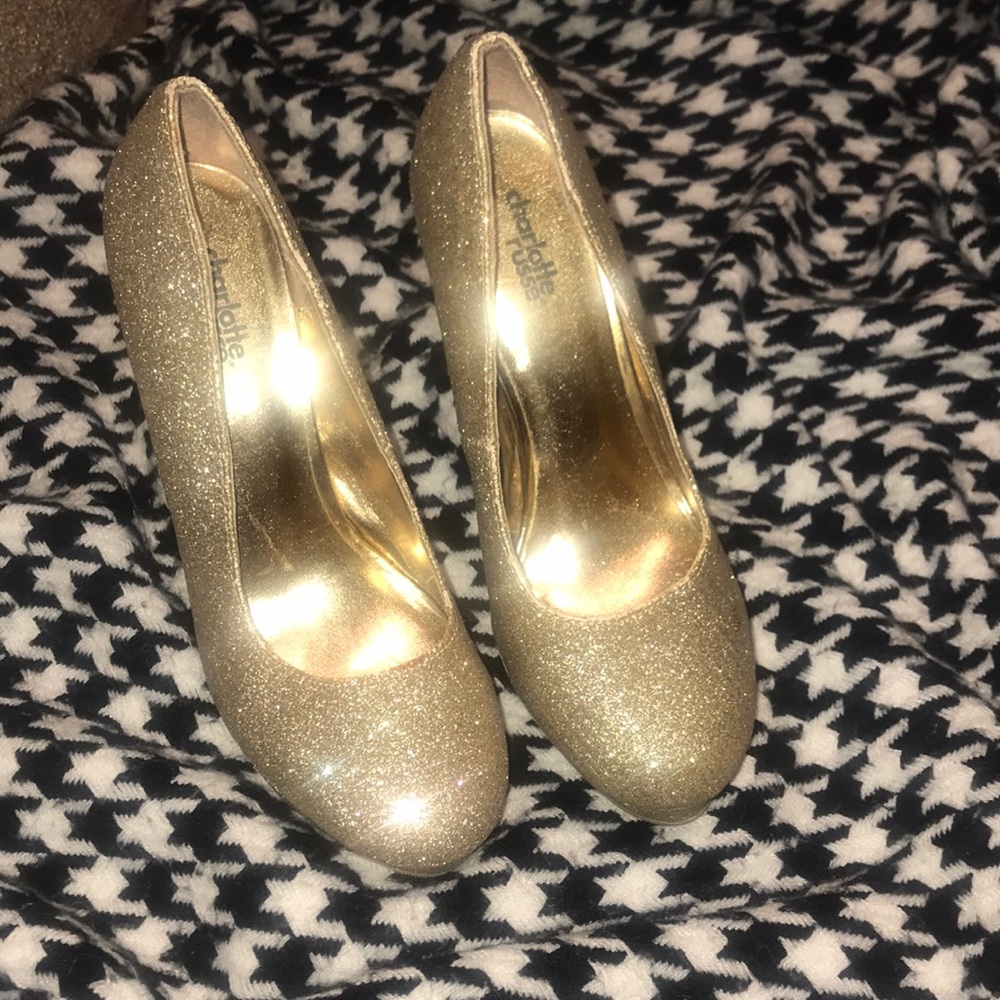 Plate-form high heels